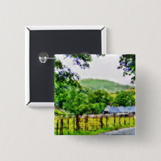 ウェールズ 缶バッジ (正面&裏面)