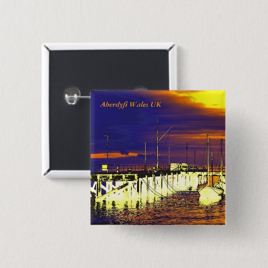 ウェールズ 缶バッジ (正面&裏面)