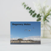 ウェールズ、Deganwy ポストカード (スタンド正面)