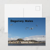 ウェールズ、Deganwy ポストカード (正面/裏面)