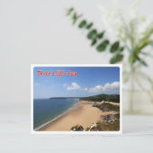 ウェールズ – Three Cliffs Bay ポストカード (スタンド正面)