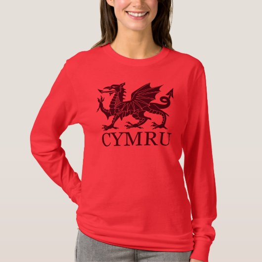 ウェールズCYMRU Tシャツ (正面)