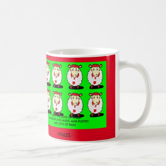 ウェールズMUG コーヒーマグカップ (右)