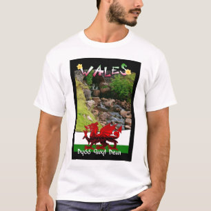 ウェールズSt David日- Dydd Gwyl Dewi Tシャツ