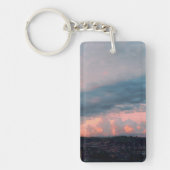 ウェー威厳のあるルスの夕日 キーホルダー (正面)