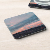 ウェー威厳のあるルスの夕日 コースター (左側)