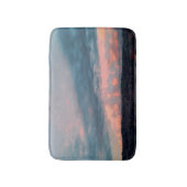 ウェー威厳のあるルスの夕日 バスマット (正面縦)