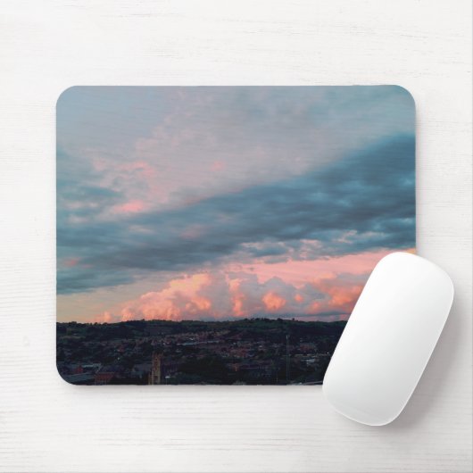 ウェー威厳のあるルスの夕日 マウスパッド (マウス)