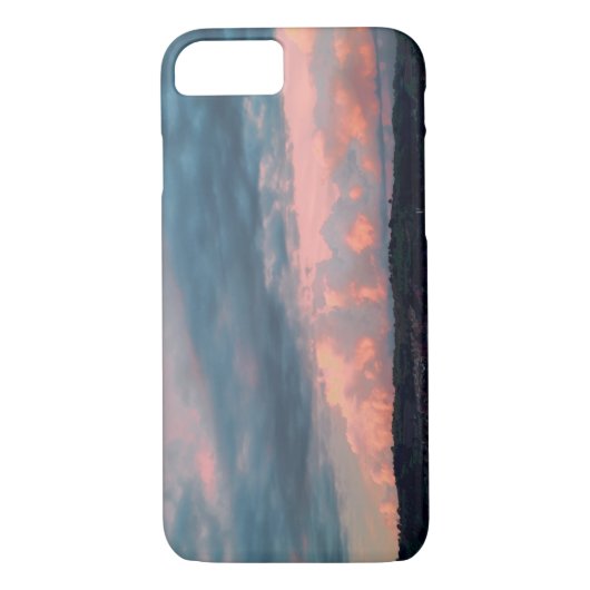 ウェー威厳のあるルスの夕日 Case-Mate iPhoneケース (裏面)