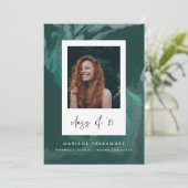 ウェー絵を描ブ・グリーンの卒業発表 招待状 (スタンド正面)