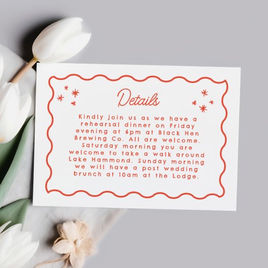 ウェー縁どお洒落ドドー結婚ル詳細 出欠カード