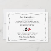 ウェー縁どブレッドベリーホリデームービング 案内状 (裏面)