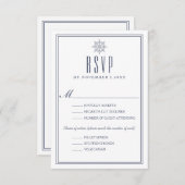 ウェー航海のディングRSVP 2 出欠カード (正面/裏面)