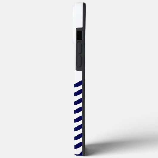 ウェー航海のブネイビーブルートレンディーシンプルスタイリッシュ Case-Mate iPhoneケース (裏面 / 左)