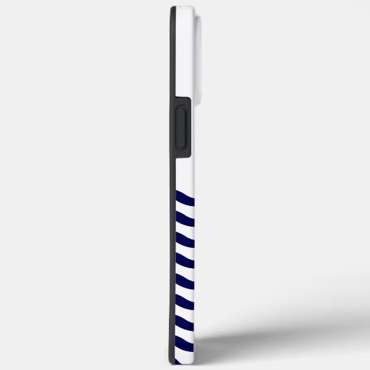 ウェー航海のブネイビーブルートレンディーシンプルスタイリッシュ Case-Mate iPhoneケース (裏面 / 右)