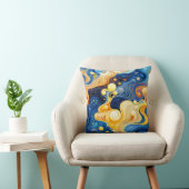 ウェー鮮やかブデザインアート クッション (椅子)