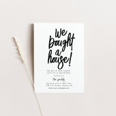 ウェ買アハウス引っ越し祝いパーティーパーティー 招待状