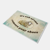 ウェ頼ーの ドアマット (アングル)