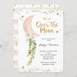 ウエアザムーンベビーシャワー招待状 招待状