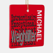 ウエイトリフター超並外カスタム セラミックオーナメント (右)