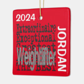 ウエイトリフター超並外カスタム セラミックオーナメント (左)