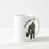 ウエイトリフティングゴリラ コーヒーマグカップ (正面右)