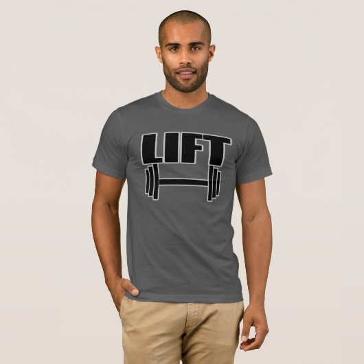 ウエイトリフティングジム Tシャツ (正面フル)