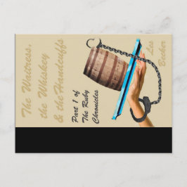 「ウエイトレスとウイスキーと手錠」カバー ポストカード