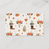 ウエスタンおむつラッフル エンクロージャーカード (裏面)