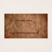 ウエスタンつるラベル (裏面)