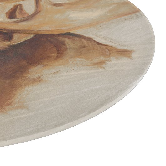 ウエスタンアメリカンアニマル勉強 |ムースポートレート カッティングボード (角)