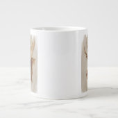 ウエスタンアメリカンアニマル勉強 |ムースポートレート ジャンボコーヒーマグカップ (正面)