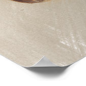 ウエスタンアメリカンアニマル勉強 |ムースポートレート ポスター (角)