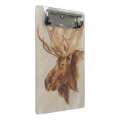 ウエスタンアメリカンアニマル勉強 |ムースポートレート ミニクリップボード (アングル)