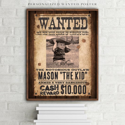 ウエスタンウィンドアウトローウェルカム誕生日ポスター ポスター