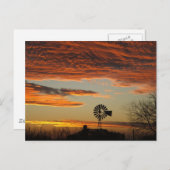 ウエスタンウィンドミルサンセット ポストカード (正面/裏面)