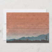 ウエスタンウィンドミル結婚式招待状 招待状 (裏面)