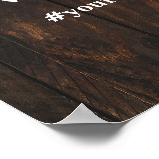 ウエスタンウェルカム女性のカーボーイブーツハットブライダルシャワー ポスター (角)