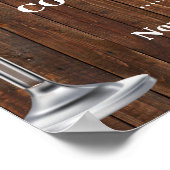 ウエスタンウェルカム バブル＆ブルース カップルシャワー ポスター (角)