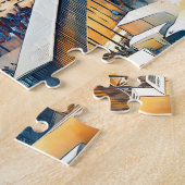 ウエスタンウォールホテルウォーターカラーアート ジグソーパズル (側面)