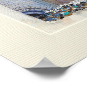 ウエスタンウォールKOTELエルサレムDavid Old City Art ポスター (角)