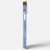 ウエスタンウッドカウズスカルカウボーイブルーサンフラワー Case-Mate iPhoneケース (裏面 / 右)