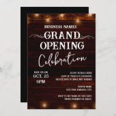 ウエスタンウッドビジネスグランドオープニング 招待状 (正面/裏面)