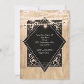 ウエスタンウッド＆ライトエンゲージメント お肉も焼くよ！ BBQパーティーのご案内 招待状 (裏面)