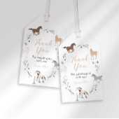 ウエスタンエクエストランサンキューラベル ギフトタグ