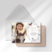 ウエスタンエクエストリアン誕生日サンキューカード 招待状