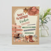 ウエスタンエレメンツ誕生日 招待状 (スタンド正面)