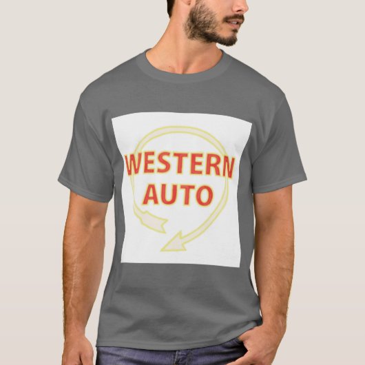 ウエスタンオートサイン Tシャツ (正面)