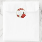 ウエスタンカインステッカー ラウンドシール (バッグ)