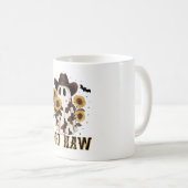 ウエスタンカウスポット不気味幽霊ブハウ コーヒーマグカップ (正面右)